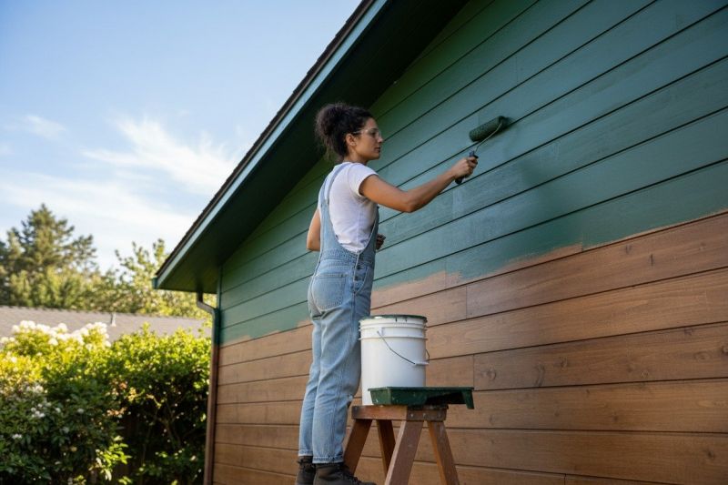 Exterior Staircase Painting in Fort Collins, CO