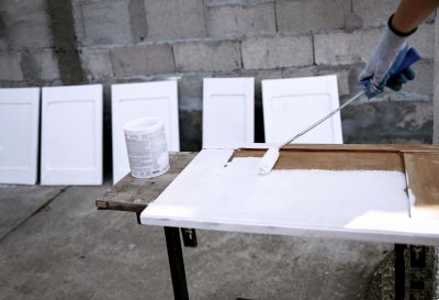 Kitchen Cabinet Staining in Bloomington, IN