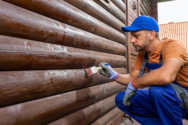 Log Home Staining in Waco, TX