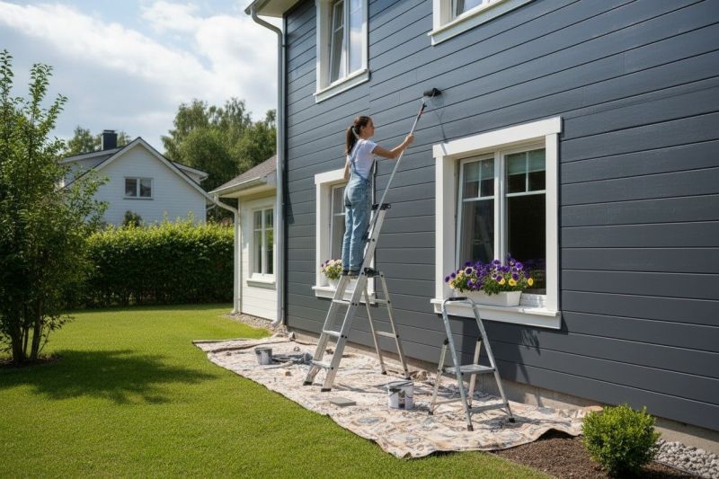 Soffit Painting in Fort Collins, CO