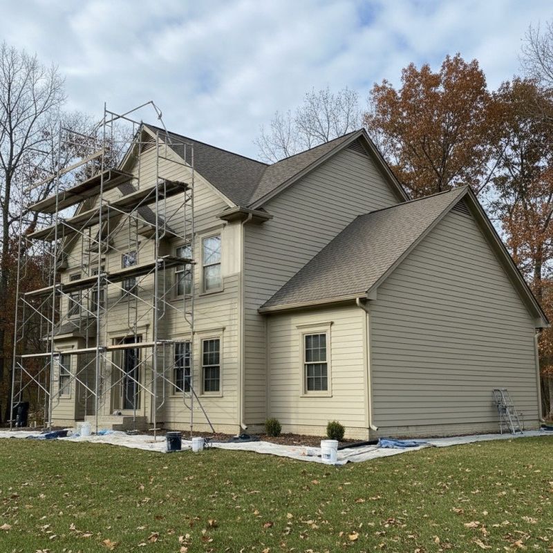 Vinyl Siding Painting in Longmont, CO