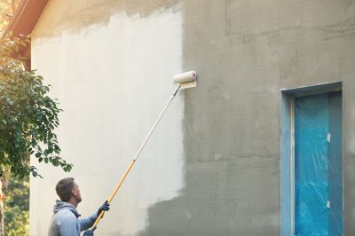 Exterior Wall Painting Process